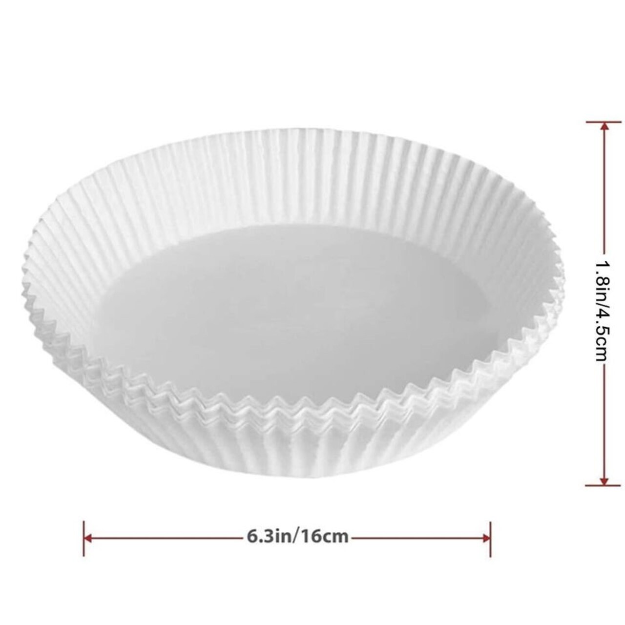 Kitcheniva Non-Stick Air Disposable Parchment Paper Liner 50-100 Pcs